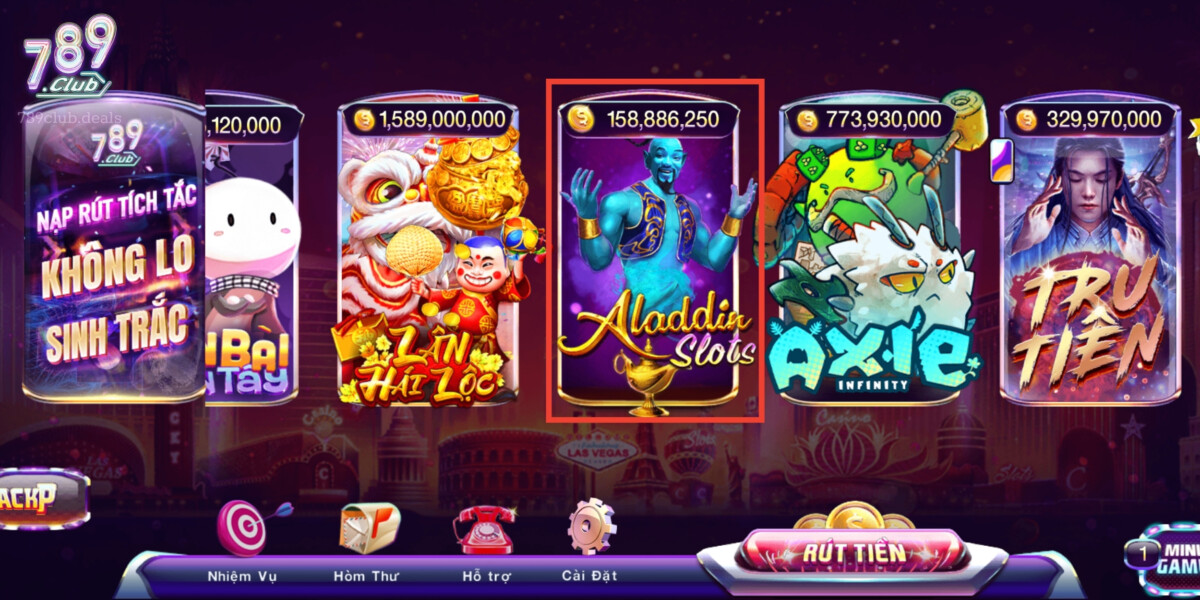 Game Aladdin Slots Tại 789Club